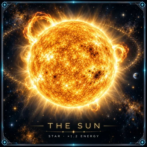 The Sun card